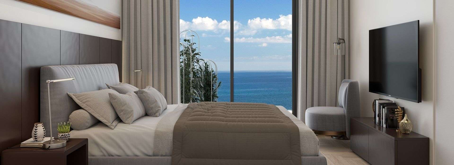 bedroom of NOX real estate development